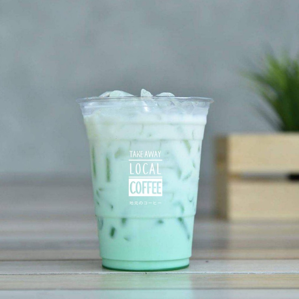 Iced Mint milk (นมมิ้นท์)