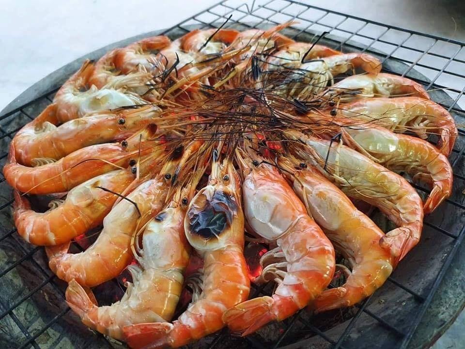 กุ้งเผา 20 ถึง 30 ตัว /กิโล
