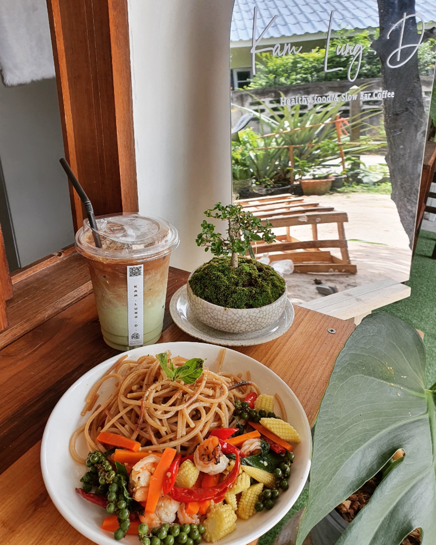 สปาเก็ตี้ขี้เมากุ้ง