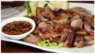 หมูย่างจิ้มแจ่ว