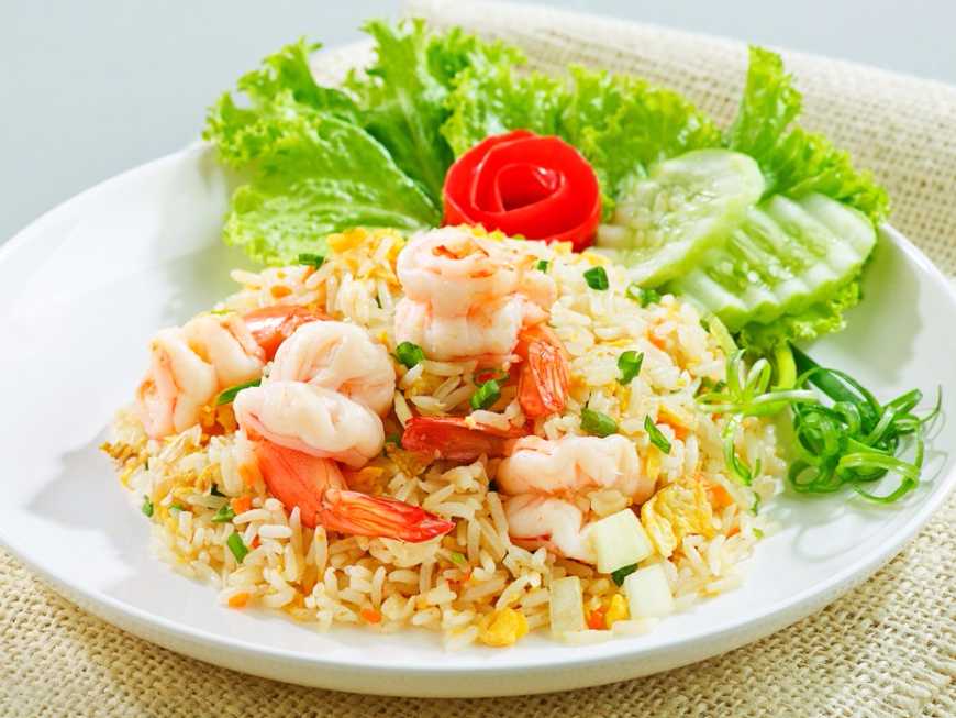 ข้าวผัด กุ้ง