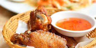 Fried Chicken wings ( 6 pc )