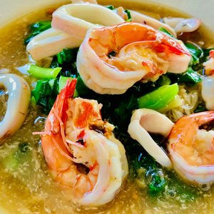 Twine soup noodles
