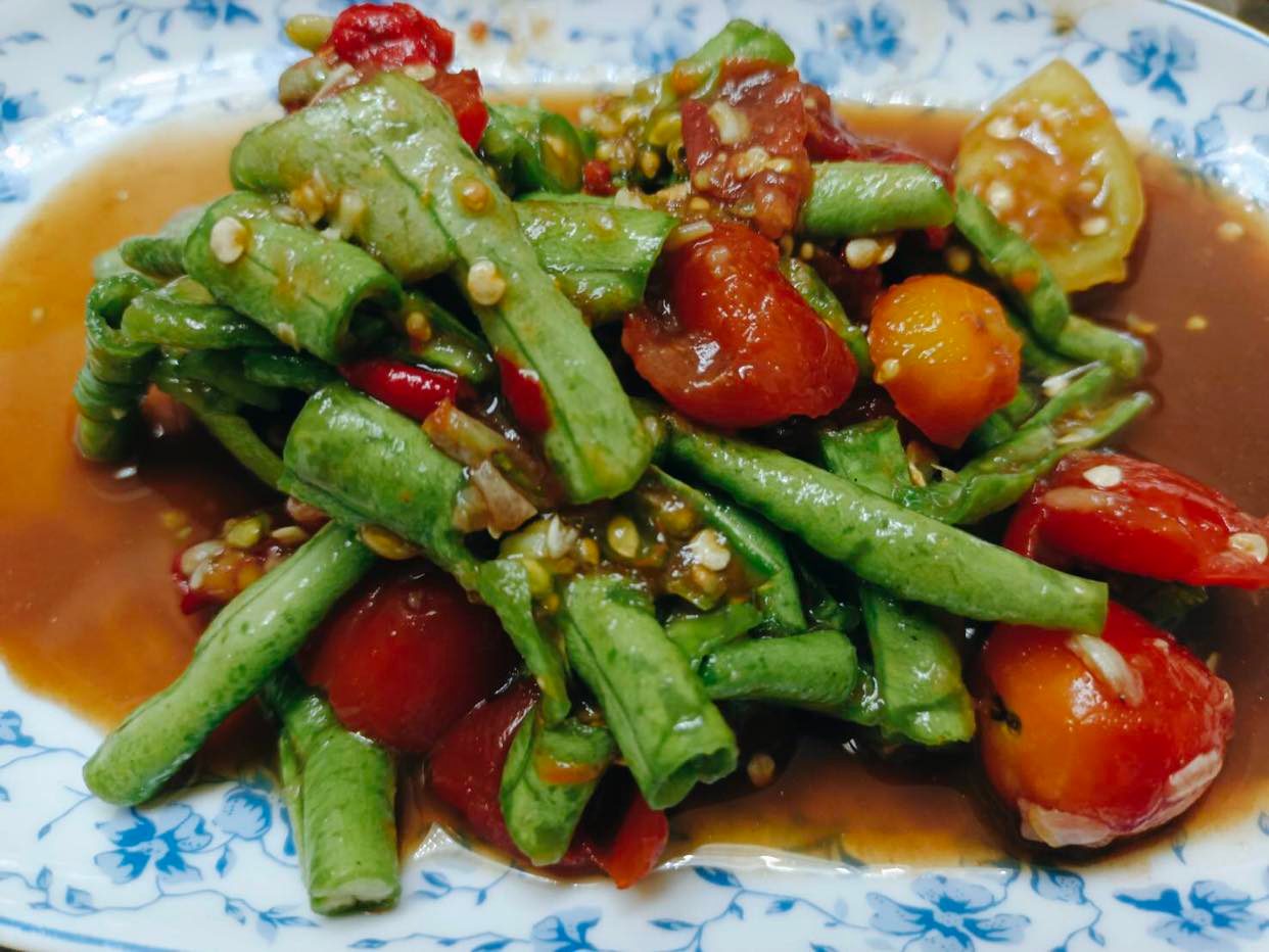 ตำถั่ว