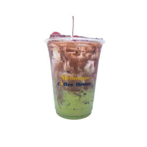 Matcha Iced Chocolate