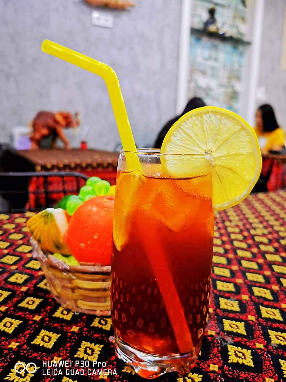 Lemon ice tea ชามะนาว