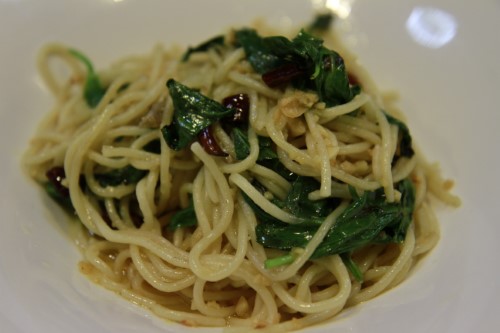 185. SPAGHETTI ALL' AGLIO