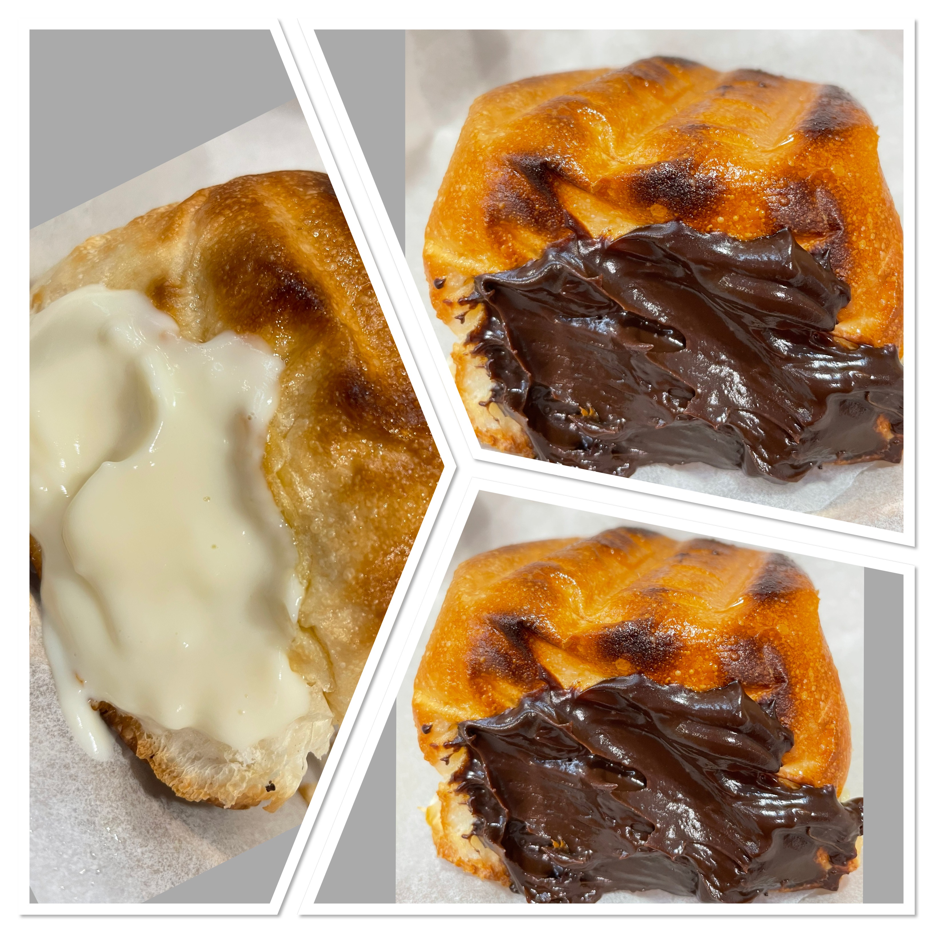 ขนมปัง ช็อคโกแลต เซต 3 ชิ้น