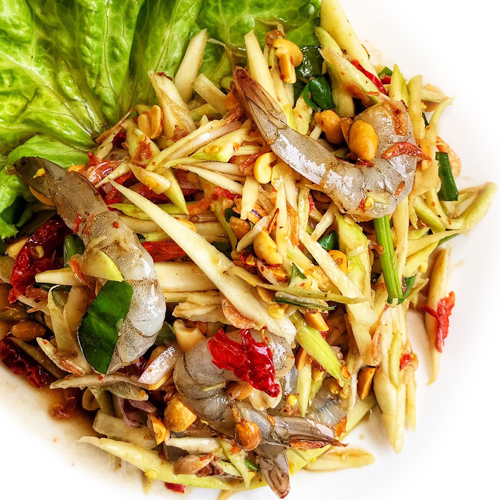 ยำมะม่วง | กุ้งสด