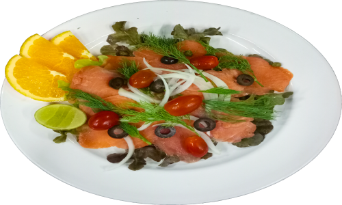 2 ปลาแซลมอนรมควัน SMOKED SALMON