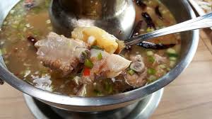 ต้มแซ่บซี่โครงหมู (หม้อไฟ)