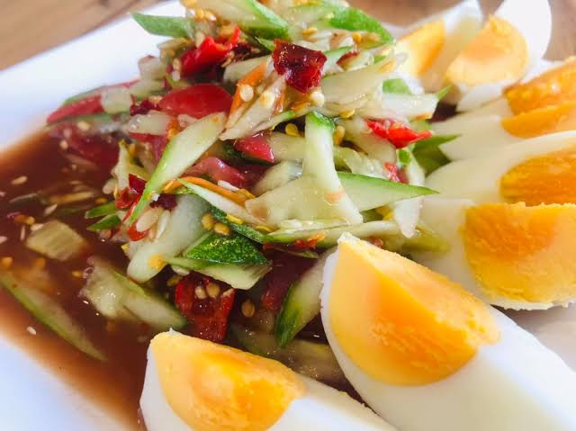 ตำแตงไข่ต้ม