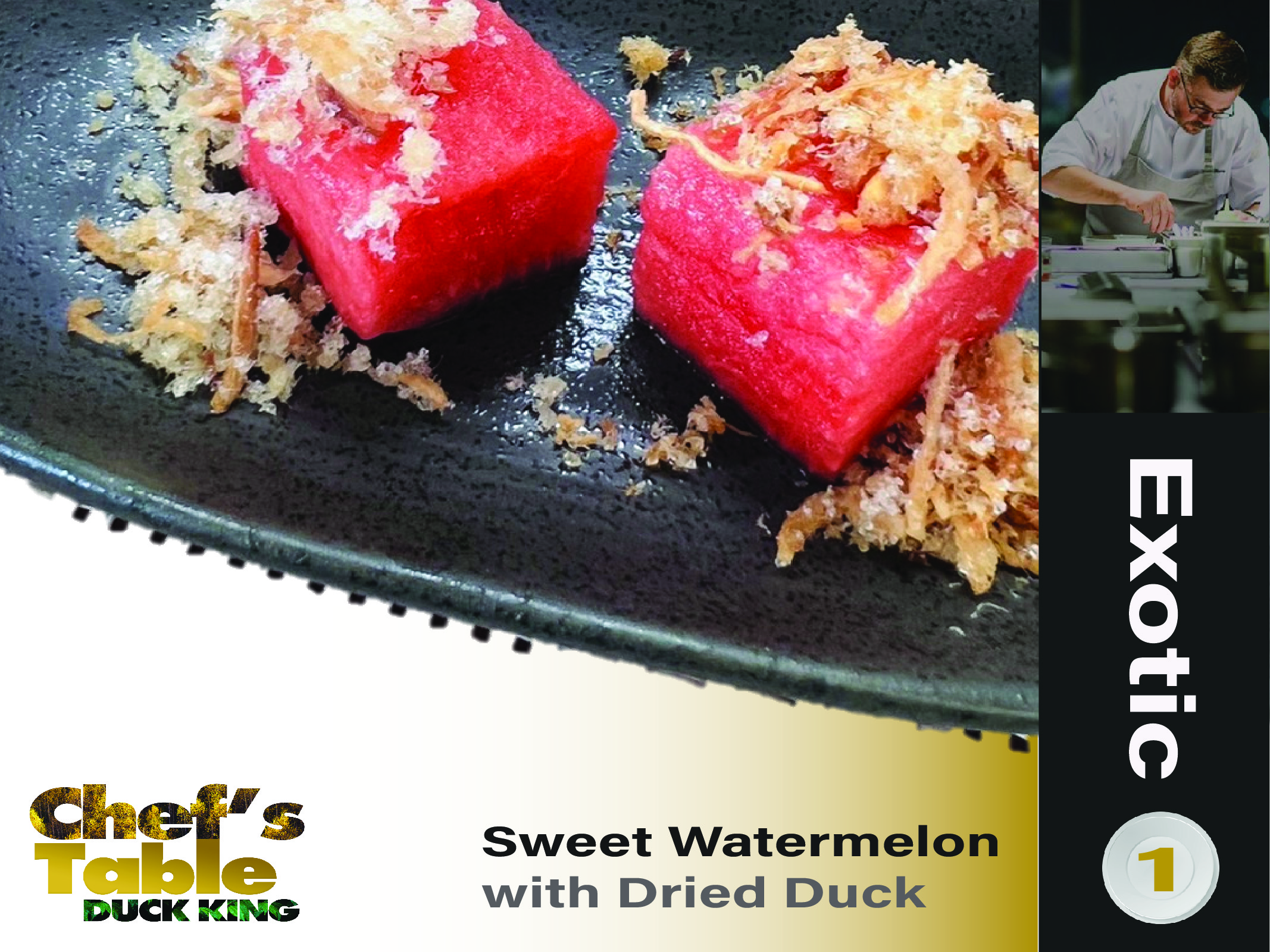 Sweet Watermelon with Dried Duck