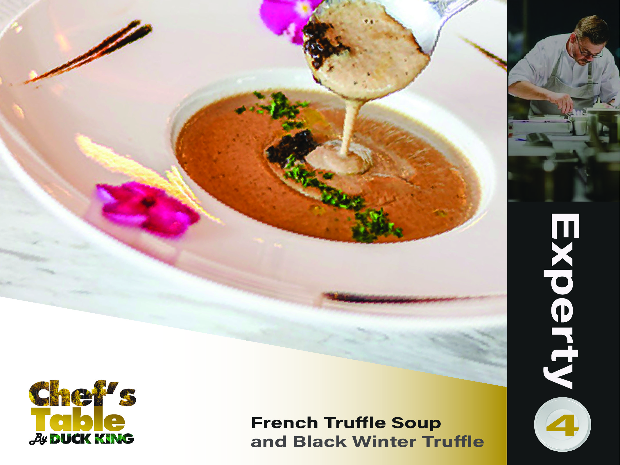 French Truffle Soup and Black Winter