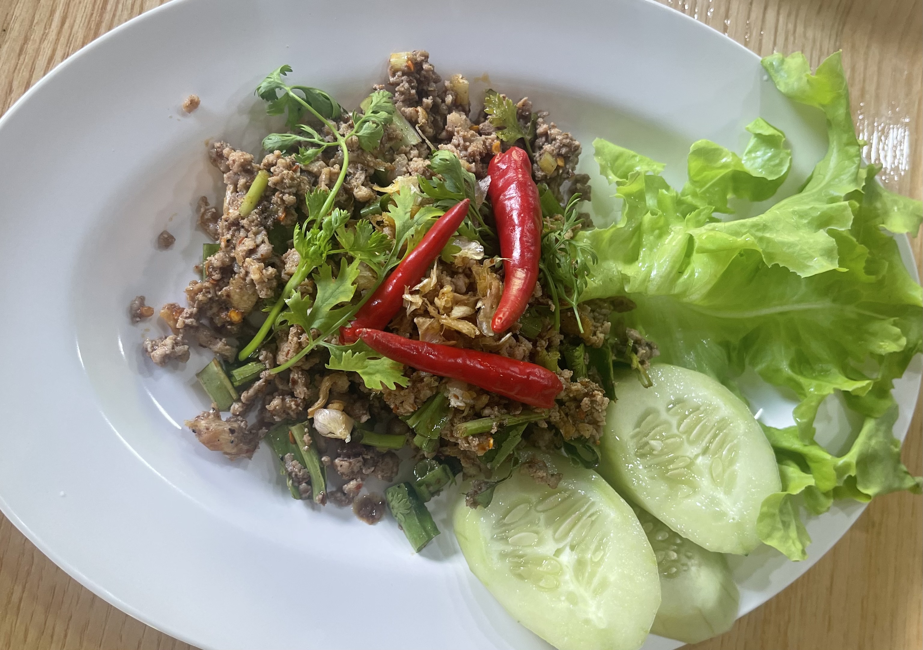 ลาบหมูคั่ว (เหนือ)