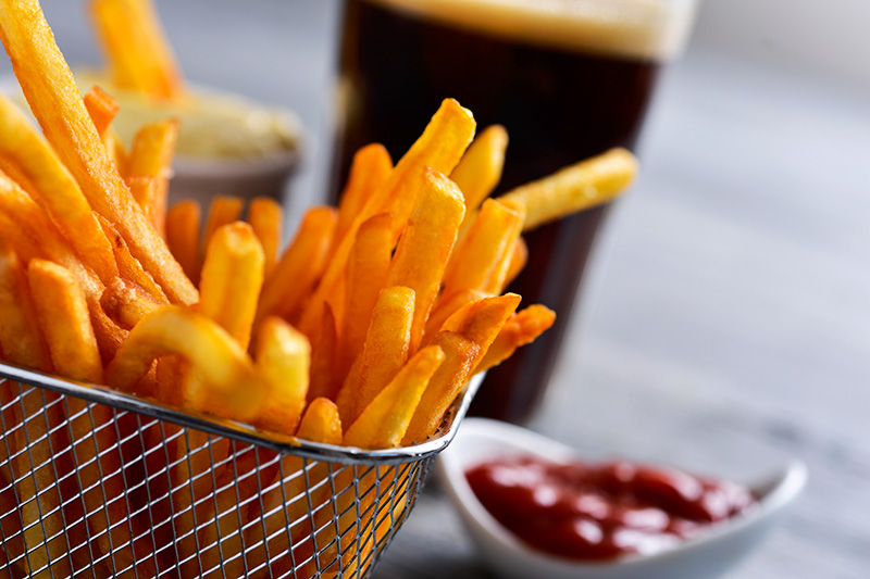 002 : มันฝรั่งทอด (เฟรนช์ฟราย) / French fries