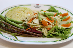 ส้มตำไข่เค็ม