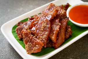 003 : หมูแดดเดียว / Sun Dried Pork