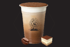 Tiramisu Latte + Cheese Mousse