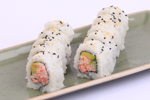 Original California Roll || แคลิฟอเนียโรล แบบโรยงา (10pcs)