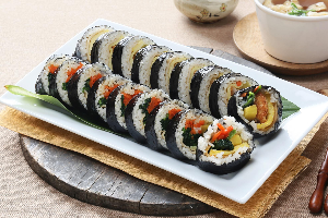김밥 (GimBap) ข้าวห่อสาหร่าย
