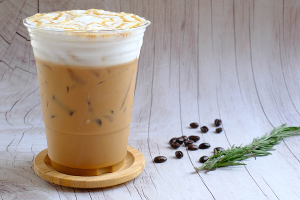 c4- กาแฟลาเต้ 카페 라떼 coffee latte