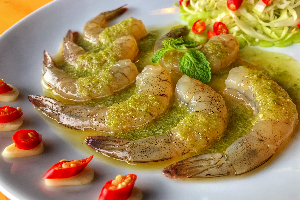กุ้งขาว ดองน้ำปลากวน 150