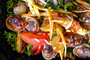 ยำหอยแครง