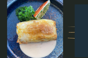 COULIBIAC SEA BASS (Russia style)