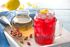 Ice Rose tea