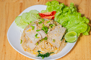 ข้าวผัดหมู จานเล็ก