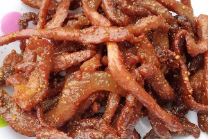 หมูแดดเดียวทอด