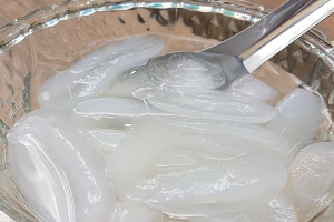 ลูกตาล ลอยแก้ว น้ำแข็งใส