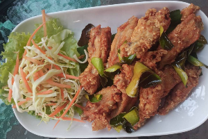 ปีกไก่ทอด