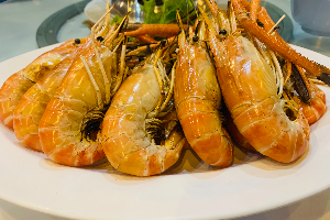กุ้งเผา