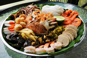 ตำถาด รวมทะเล