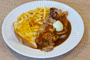 โปร 129 บาท สเต็ก 1 ไก่พริกไทยดำ