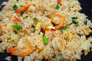 3-7 ข้าวผัดกุ้ง