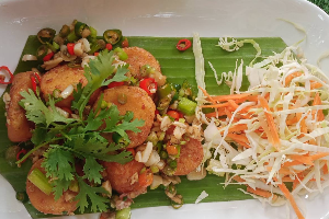 เต้าหู้ไข่คั่วพริกเกลือ