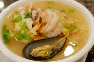 Rice Porridge with Seafood // ข้าวต้มทะเล