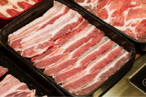 สามชั้นสไลด์ (pork belly slice)