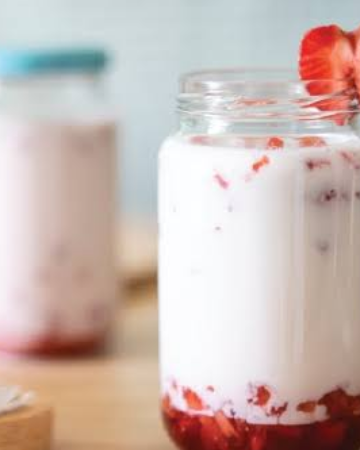 นมสดสตอวร์เบอร์รี่