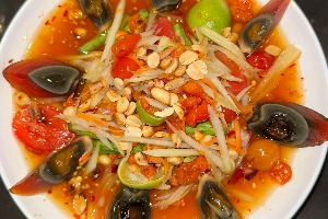 ตำไทย ไข่เยี่ยวม้า