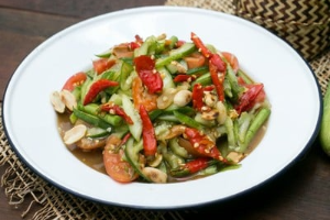 ตำแตง ปลาร้า