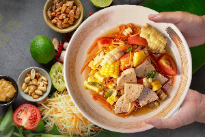 ตำข้าวโพด ไก่ยอ