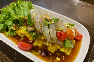 ตำข้าวโพด กุ้ง