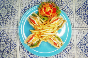 060 Club Sandwich / คลับแซนด์วิช
