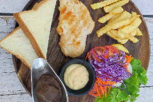 076 Chicken Steak / สเต็กไก่