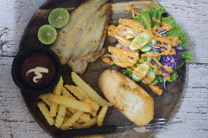 079 Fish Grill Steak / สเต็กปลาย่าง