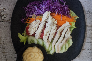 082 Chicken Salad / สลัดไก่ต้ม